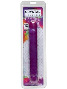 Oboustranné dildo Crystal Jellies 12