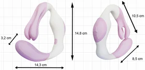 Originální vibrátor O Venus stimulátor na bod G a klitoris