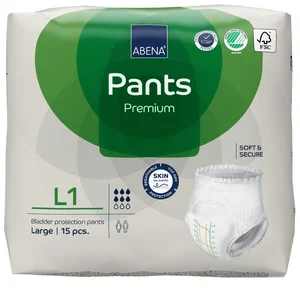 Plenkové kalhotky Pants Premium L1 ABENA, 1 ks