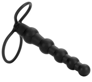 Připínací penis pro muže Love Rider Beaded Dual Penetrator