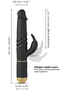 Přirážecí a perličkový vibrátor s králíčkem Furious Rabbit 2.0 Dorcel