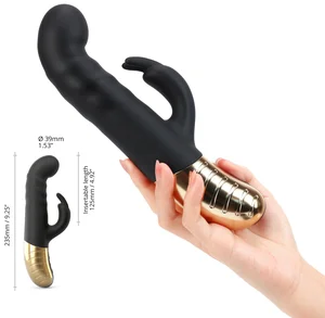 Přirážecí vibrátor s králíčkem G-Stormer Dorcel