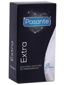 Průhledné latexové kondomy Pasante Extra Pasante