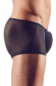 Průsvitné pánské boxerky s kapsou na penis push-up efekt