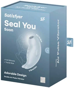 Pulzační a vibrační stimulátor klitorisu Seal You Soon Satisfyer