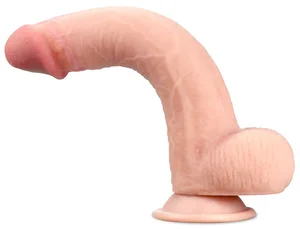 Realistické dildo s pohyblivou kůží a přísavkou Sliding Skin 9 Lovetoy