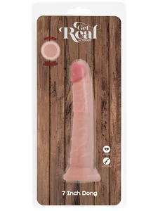 Realistické dildo s přísavkou Get Real Dual Density 7