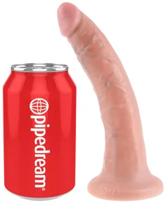 Realistické dildo s přísavkou King Cock 7