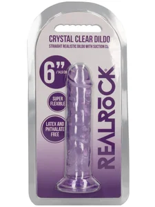 Realistické dildo s přísavkou RealRock 6