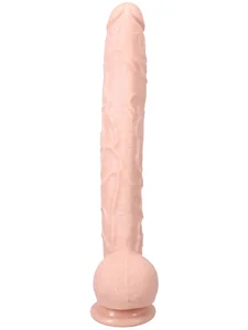 Realistické dildo s varlaty a přísavkou Dick Rambone Doc Johnson