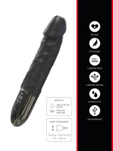 Realistický anální vibrátor Anal Power Vibrator Hidden Desire