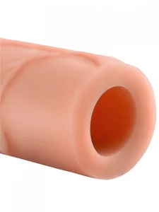 Realistický návlek na penis MEGA zvětší o 5,1 cm