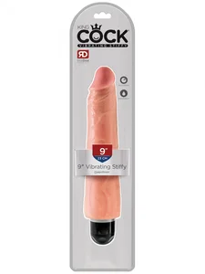 Realistický vibrátor King Cock Stiffy 9