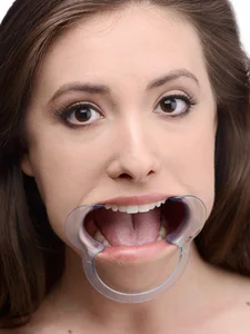 Rozevírač úst na orální sex roubík pro deepthroat