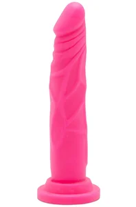 Růžové realistické dildo s přísavkou TOYJOY