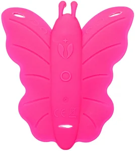 Růžový vibrační stimulátor pro ženy Venus Butterfly
