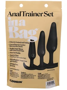 Sada análních kolíků Anal Trainer Set in a Bag Doc Johnson