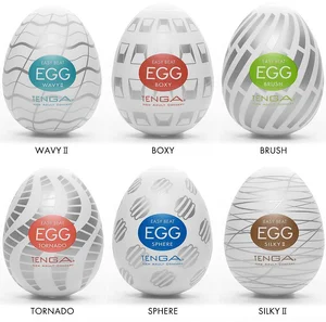 Sada masturbátorů TENGA Egg Standard 6 ks