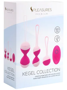 Sada venušiných kuliček a vibrační činky Kegel Collection S Pleasures