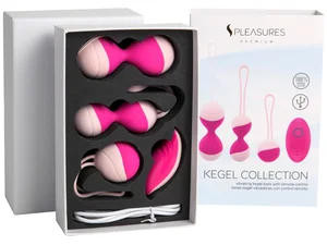 Sada venušiných kuliček a vibrační činky Kegel Collection S Pleasures