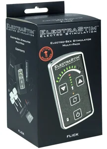 Set pomůcek a generátoru pro elektrosex Flick Multi-Pack ElectraStim