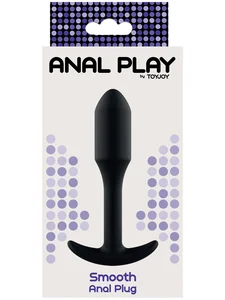 Silikonový anální kolík Smooth Anal Plug TOYJOY