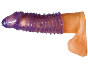 Silikonový návlek na penis