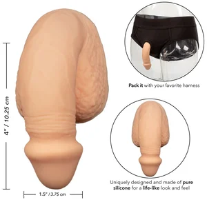 Silikonový umělý penis na vyplnění rozkroku Packer Gear 4