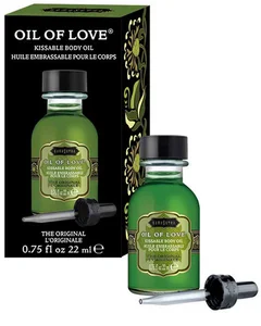 Slíbatelný tělový olej OIL OF LOVE The Original Kama Sutra, 22 ml