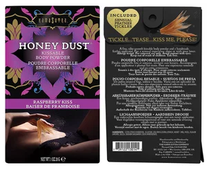 Slíbatelný tělový pudr Honey Dust Raspberry