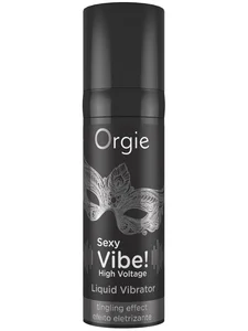 Stimulační gel s vibračním efektem Sexy Vibe! High Voltage Orgie