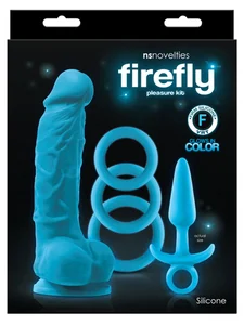 Svítící erotické pomůcky Firefly Pleasure Kit sada