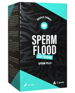 Tablety na lepší tvorbu spermií Devils Candy Sperm Flood  (60 kapslí)