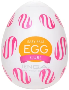 TENGA Egg Curl - masturbátor pro muže TENGA
