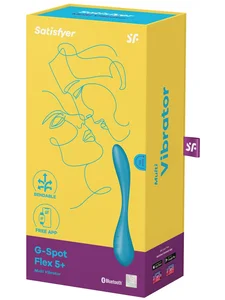 Tvarovatelný vibrátor s ovládáním přes mobil G-Spot Flex 5+ Satisfyer