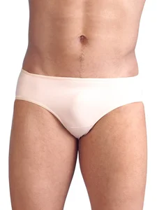Unisex kalhotky s vymodelovaným zadečkem v tělové barvě