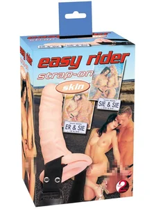 Univerzální dutý připínací penis Easy Rider pro ženy i muže