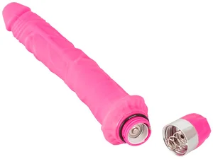Úzký realistický anální vibrátor Power Pops Pink