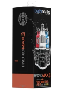 Vakuová hydro pumpa na penis HYDROMAX 3 Bathmate