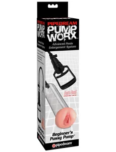 Vakuová pumpa pro muže Pump Worx Beginner’s Pussy Pump Pipedream