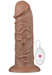 Velký realistický vibrátor s přísavkou King-Sized Chubby Lovetoy