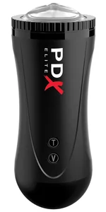 Vibrační a masážní masturbátor PDX Elite Moto Stroker Pipedream