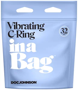 Vibrační erekční kroužek Vibrating C-Ring in a Bag Doc Johnson