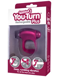 Vibrační erekční kroužek You-Turn Plus 3v1
