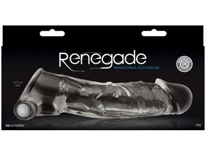 Vibrační návlek na penis Renegade 21 cm