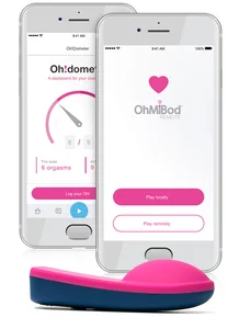 Vibrační stimulátor + kalhotky OhMiBod Nex 1 – ovládaný mobilem 2nd Generation