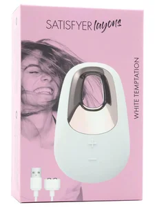 Vibrační stimulátor klitorisu White Temptation od Satisfyer