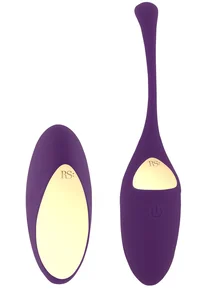 Vibrační vajíčko na dálkové ovládání Pulsy Playball Deep Purple Rianne S