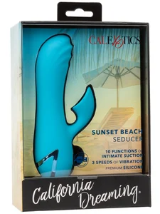 Vibrátor se sacím stimulátorem klitorisu Sunset Beach Seducer California Exotic Novelties