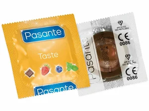 Voňavý kondom Pasante s aroma čokolády (1 ks)